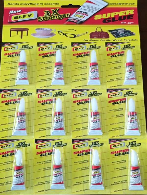 Super Glue <br> 12 Packs Premium - Image 2