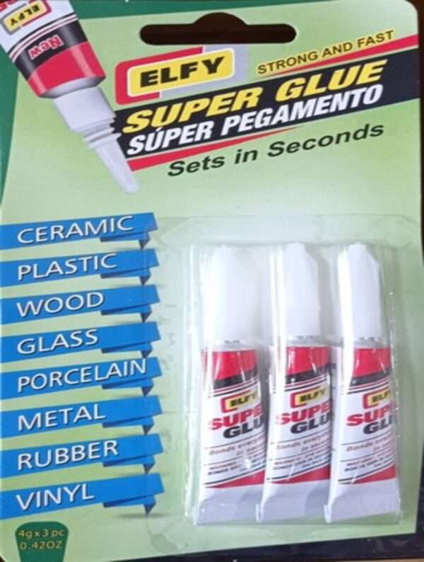 Super Glue <br> 3 Packs - Image 2