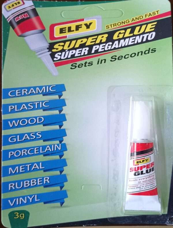 Super Glue <br> 1 Pack - Image 2