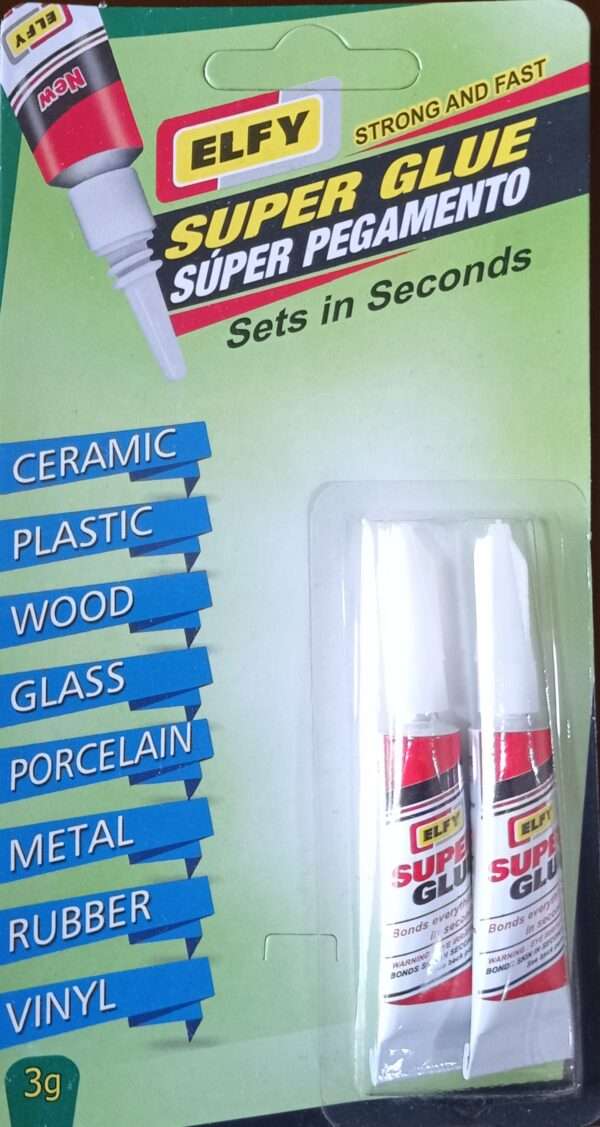 Super Glue <br> 2 Packs - Image 2